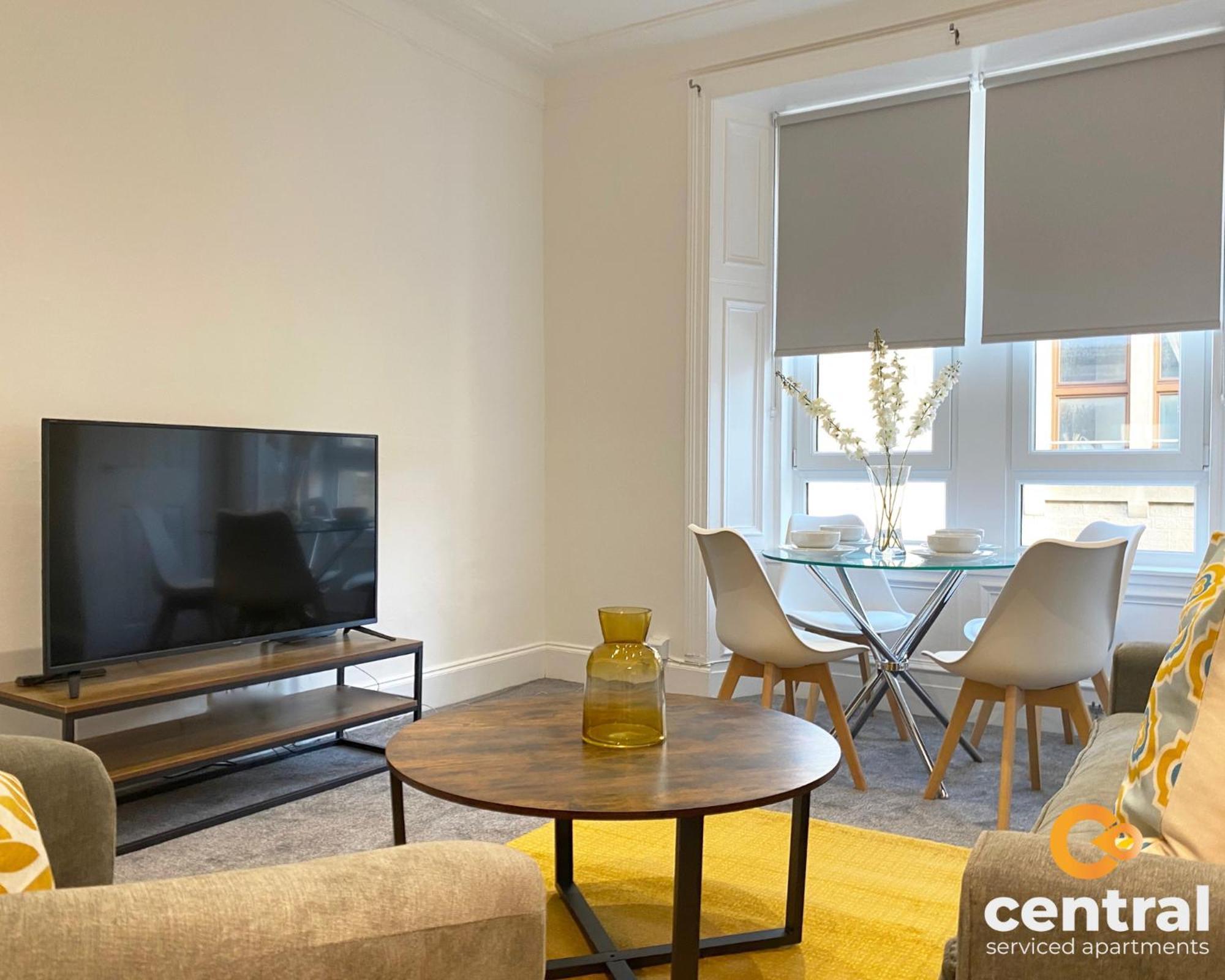 Central Serviced Apartments - Cosy 1 Bedroom - Modern - Close To Transport Links - Quiet Neighbourhood - Fast Wifi - Fully Equipped - Smart Tvs In All Rooms - Monthly Stays Welcome - Free Street Parking - Ideal Relocation To Dundee Accommodation ภายนอก รูปภาพ